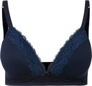 Ulla Popken Bügelloser BH BH bügellos Foam-Cups Zierkanten Cup A - C