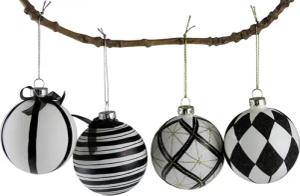 AM Design Weihnachtsbaumkugel "Weihnachtsdeko, Christbaumschmuck, Christbaumkugeln aus Glas", (Set, 12 St.), handdekoriert und mundgeblasen