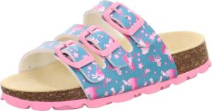 Superfit Pantolette "FUSSBETTPANTOFFEL WMS: mittel", mit Schnallenverschluss