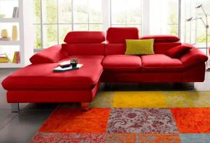COTTA Polstergarnitur Driver L-Form, (Set), Set bestehend aus: Ecksofa mit Kopfteilverstellung & Hocker
