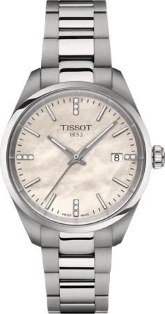 Tissot T1502101111600 Damenuhr PR 100 Quarz Diamond 34mm 10ATM