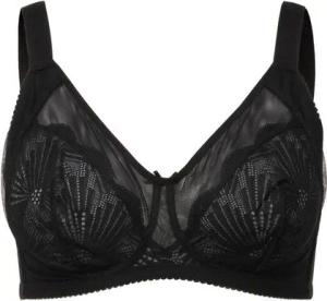 Ulla Popken Soft-BH BH ohne Bügel Mesh Spitze Cup B - E