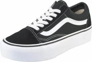 Vans Old Skool Platform Plateausneaker aus textilem Canvas-Material