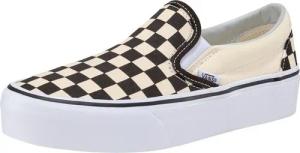 Vans UA Classic Slip-On Platform Plateausneaker aus textilem Canvas-Material