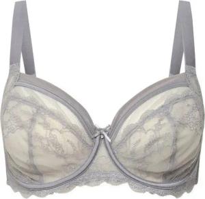 Ulla Popken Bügel-BH Bügel-BH Mesh-Cups Spitze Cup C - E
