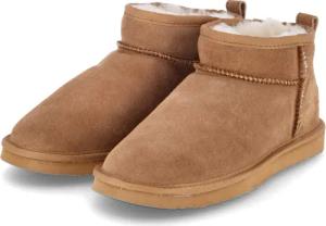 Piece of Mind Winterstiefeletten für Damen - Gr. 36 - braun - Rauleder