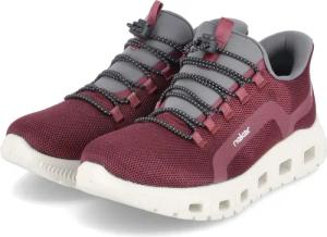 Rieker Sneaker READY 2GO für Damen - Gr. 39 - rot - Textil
