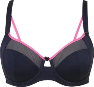 Ulla Popken Bügel-BH Bügel-BH Herzen Cut-Outs Softcups Cup C - E