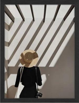 Liv Corday Wandbild TOURISTENMODUS mit Rahmen