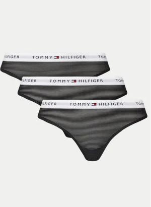 Tommy Hilfiger 3er-Set Stringtangas UW0UW05532 Schwarz