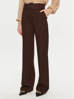 Luisa Spagnoli Stoffhose Osten 540365 Braun Regular Fit