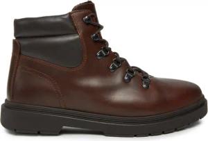 Geox Schnürschuhe Calaita E U46HBH 000FF C6003 Braun