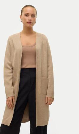 Vero Moda Strickjacke Saba 10309316 Beige Regular Fit