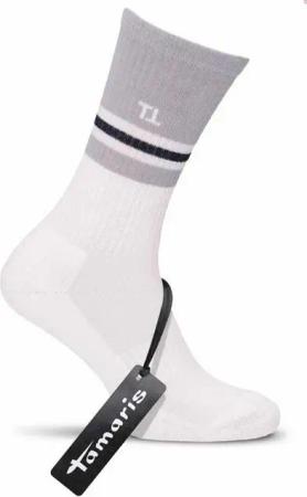 Tamaris Langsocken Tennis Socken (Spar-Pack, 2-Paar, 2 Paare) aus hautfreundlicher Baumwolle
