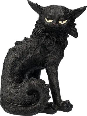 Figuren Shop GmbH Tierfigur Schwarze Katzen Figur - Salem klein - Tierfigur Dekoration