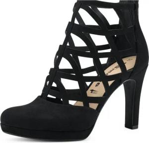 Tamaris Ankleboots, Stilettoabsatz, Abendmode, High Heel-Stiefelette mit Cut-Outs