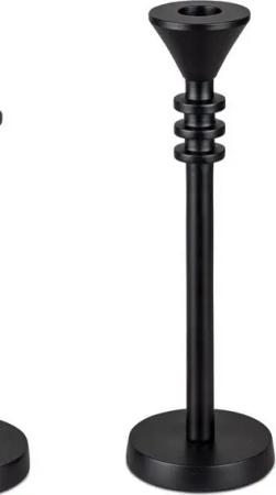 formano Spitzkerze Alu Black