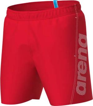 Arena - Fundamentals Logo R Boxer Badeshorts Herren rot