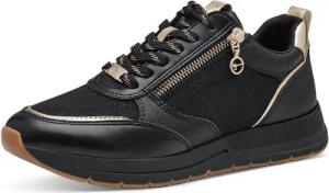 Tamaris Keilsneaker, Freizeitschuh, Halbschuh, Schnürschuh, trendige Metallic-Details