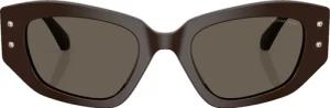 Michael Kors Sonnenbrille - Le Praz - Gr. unisize - in Braun - für Damen
