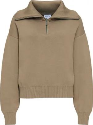 MAZINE Strickpullover Inha Zip Troyer pulli pullover sweatshirt