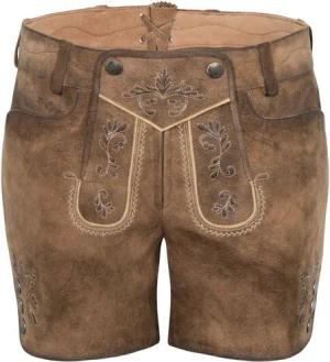 Spieth & Wensky Shorts Perga (1-tlg) mit Stickereien
