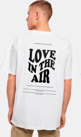 Merchcode Love In The Air Heavy Oversize T-Shirt