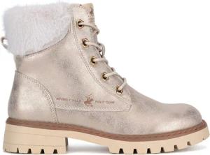 Beverly Hills Polo Club Schnürschuhe CS6135-02 Goldfarben