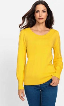 heine Strickpullover Langarm-Pullover
