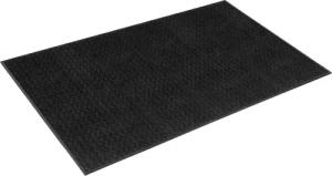 wash+dry by Kleen-Tex Teppich "Duo Charcoal", rechteckig, 9 mm Höhe, rutschhemmend, In- und Outdoor geeignet, waschbar