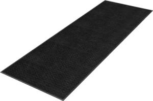 wash+dry by Kleen-Tex Läufer "Duo Charcoal", rechteckig, 9 mm Höhe, Schmutzfangläufer, rutschhemmend, In- und Outdoor geeignet, waschbar