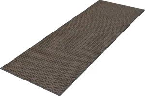 wash+dry by Kleen-Tex Läufer "Duo Mocha", rechteckig, 9 mm Höhe, Schmutzfangläufer, rutschhemmend, In- und Outdoor geeignet, waschbar