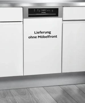 Privileg teilintegrierbarer Geschirrspüler "RSBO 3T224 X (2)", 10 Maßgedecke