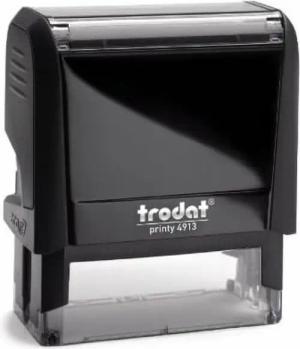TRODAT Stempel Textstempel, individualisierbar printy 4913 selbstfärbend schwarz