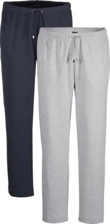 Freizeithose ROMANZETTI Babista silbergrau dunkelblau
