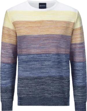 Pullover CARIENO Babista orange blau
