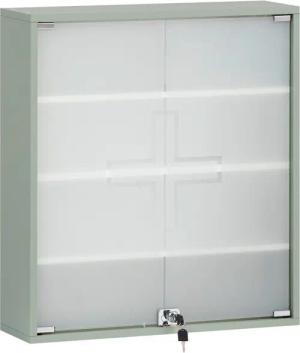 Medizinschrank Bjarne Pistazie B/H/T: ca. 64,2x71,4x19,6 cm