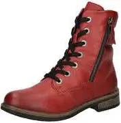 Rieker Schnürstiefelette Damen rot