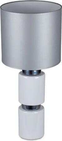 formano Nachttischlampe White Silver