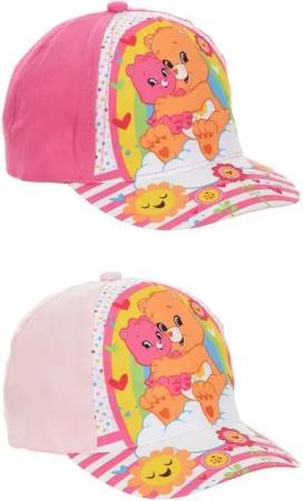 Baseball Cap Glücksbärchis Kappen Care Bears Baseball Cap in pink und rosa für Kind