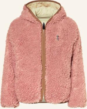MONCLER enfant Teddyfell-Jacke zum Wenden