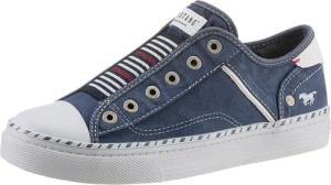 Mustang Shoes Schlupfschuh, Freizeitschuh, Slip-On Sneaker Slipper, Schlupfschuh, Freizeitschuh mit praktischem Gummizug