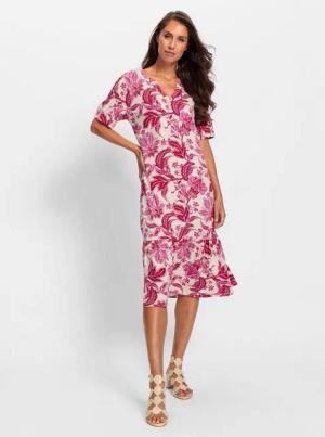 heine Jerseykleid Druckkleid