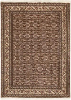 OCI DIE TEPPICHMARKE Orientteppich "Cavari Herati", rechteckig, 4 mm Höhe, handgeknüpft, mit Fransen, Wohnzimmer, Schlafzimmer