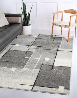 the carpet Teppich "Pearl", rechteckig, 11 mm Höhe, moderner dichter Wohnzimmer Teppich Konturenschnitt