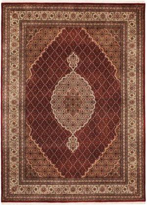 OCI DIE TEPPICHMARKE Orientteppich "Cavari Mahi", rechteckig, 5 mm Höhe, hochwertig handgeknüpft, mit Fransen, Wohnzimmer