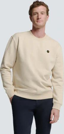 NO EXCESS Sweater "No Excess Pullover mit Rückenaufdruck"