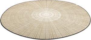wash+dry by Kleen-Tex Teppich "Cascara beige", rund, 7 mm Höhe