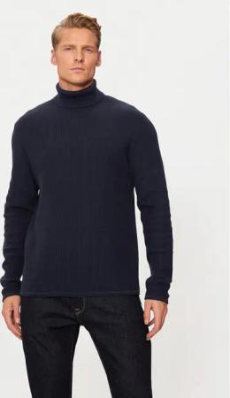 Jack & Jones Rollkragenpullover Cooper 12259310 Dunkelblau Regular Fit