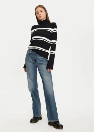 Pieces Rollkragenpullover Anomi 17150678 Schwarz Regular Fit